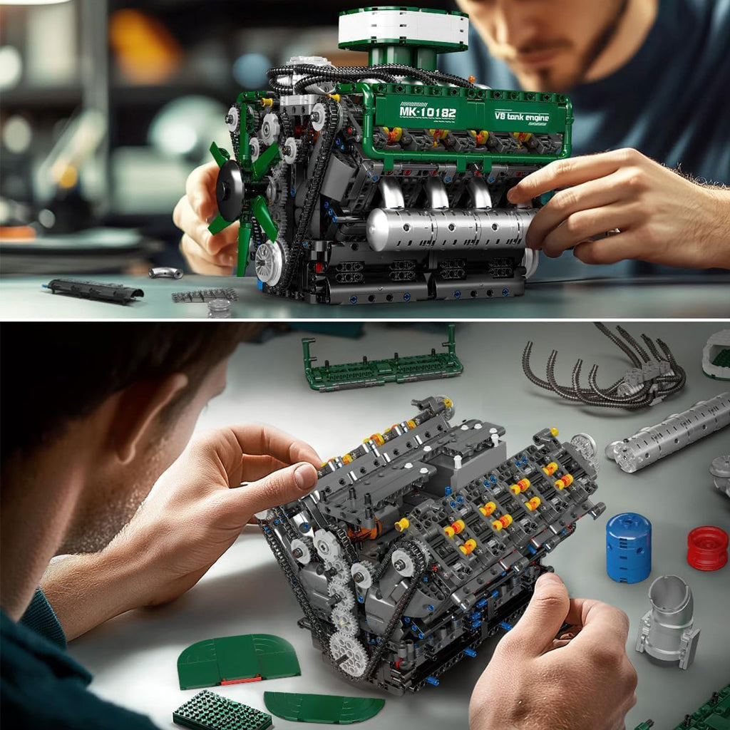 Funkcionalni V8 Tank Motor