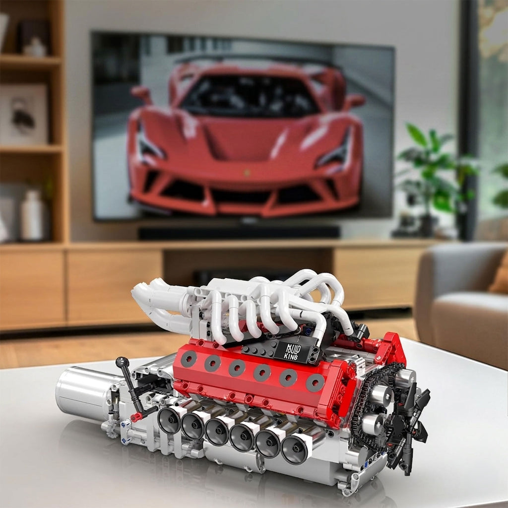 V12 Atmosferski Supercar Motor