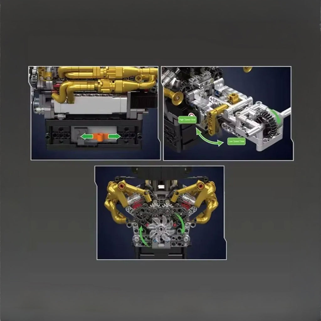 Funkcionalni V12 Hypercar Motor