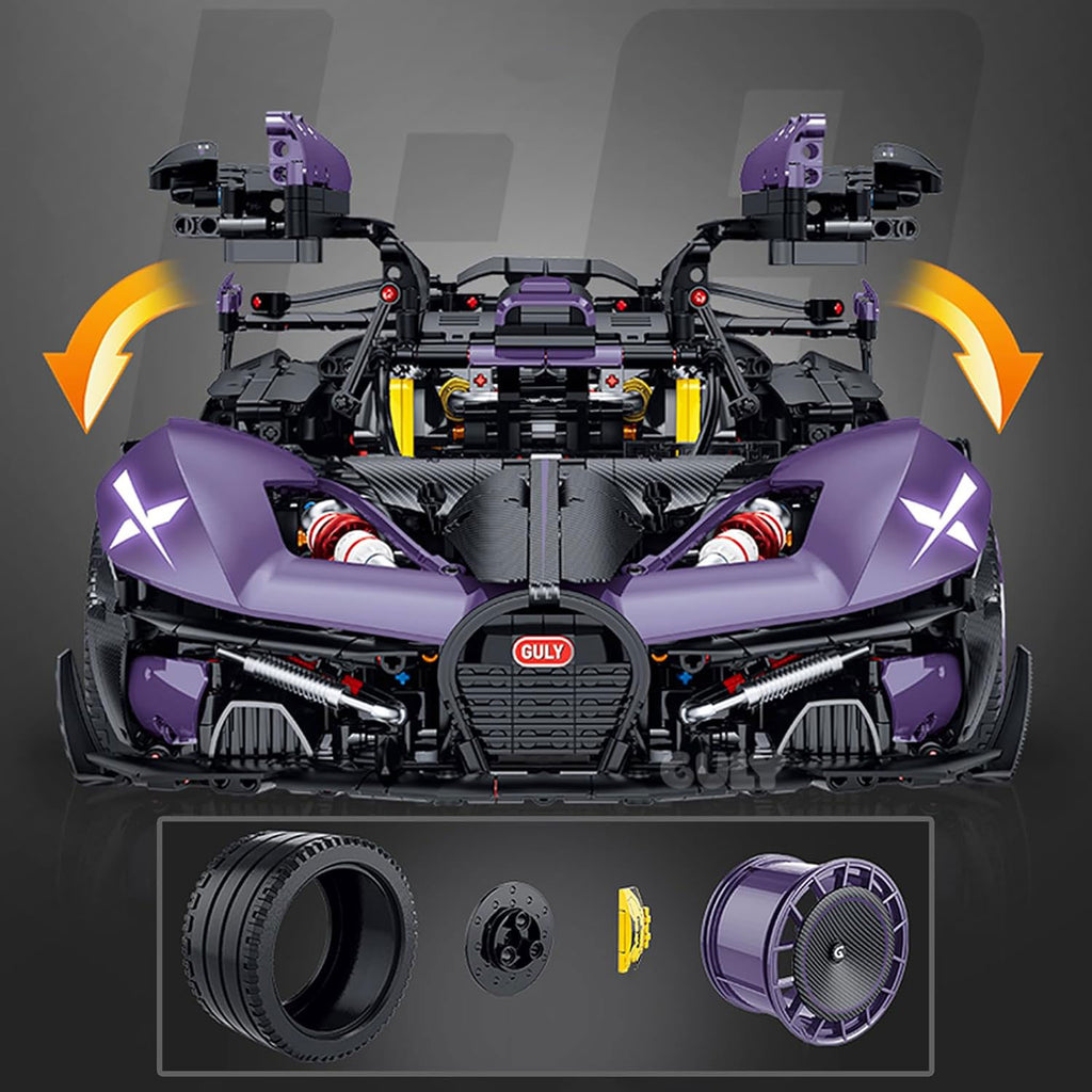 Vijolični W16 Hypercar