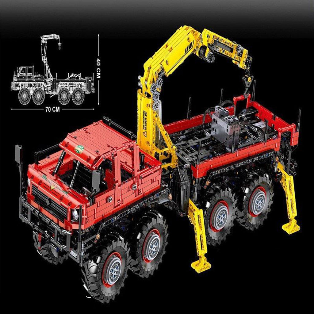 8x8 Off-Road Tovornjak za Hlode
