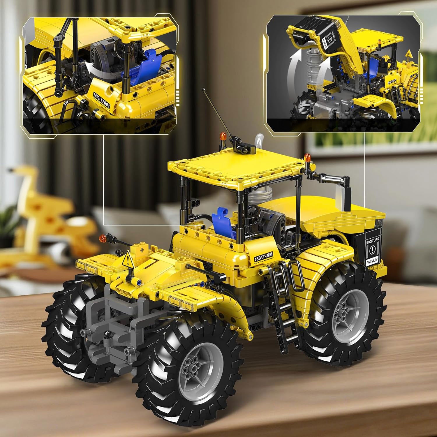 Rumeni Nakladalni Traktor 4x4