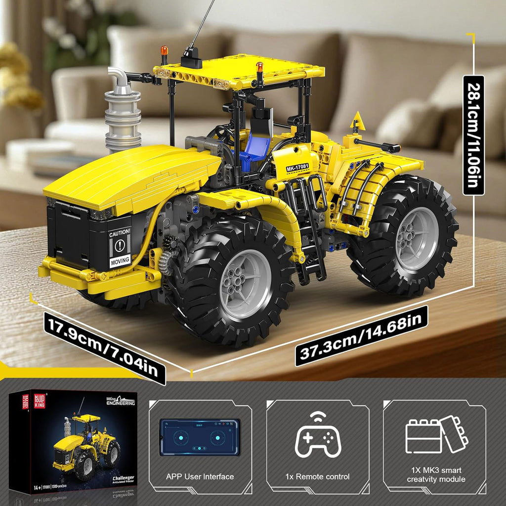 Rumeni Nakladalni Traktor 4x4