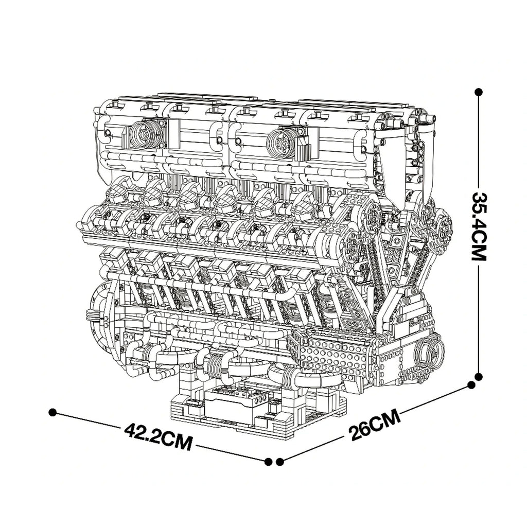Reobrix Premium V12 Motor