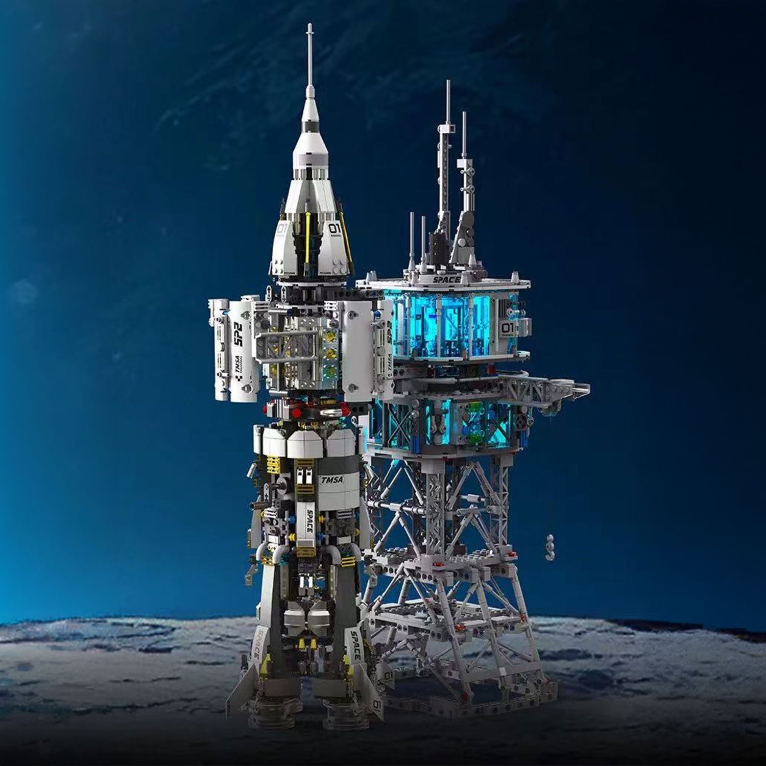 Vesoljska Baza z Raketo